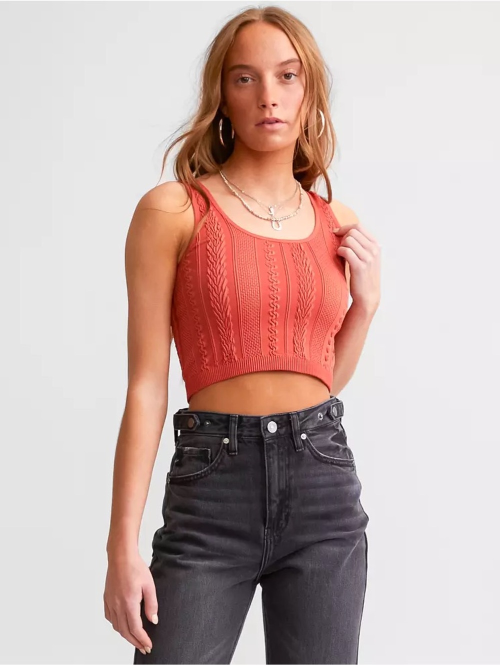 Buckle Textured Bralette